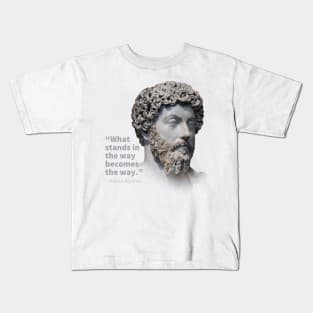 Marcus Aurelius - The Way Kids T-Shirt